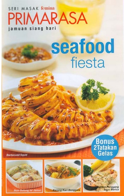 Primarasa jamuan siang hari :  seafood fiesta