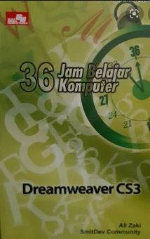 36 jam belajar komputer :  Dreamweaver CS3