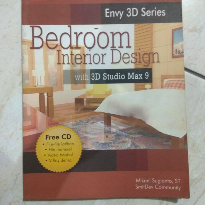 Envy 3D series :  Bedroom, interior design with 3D studio max 9
