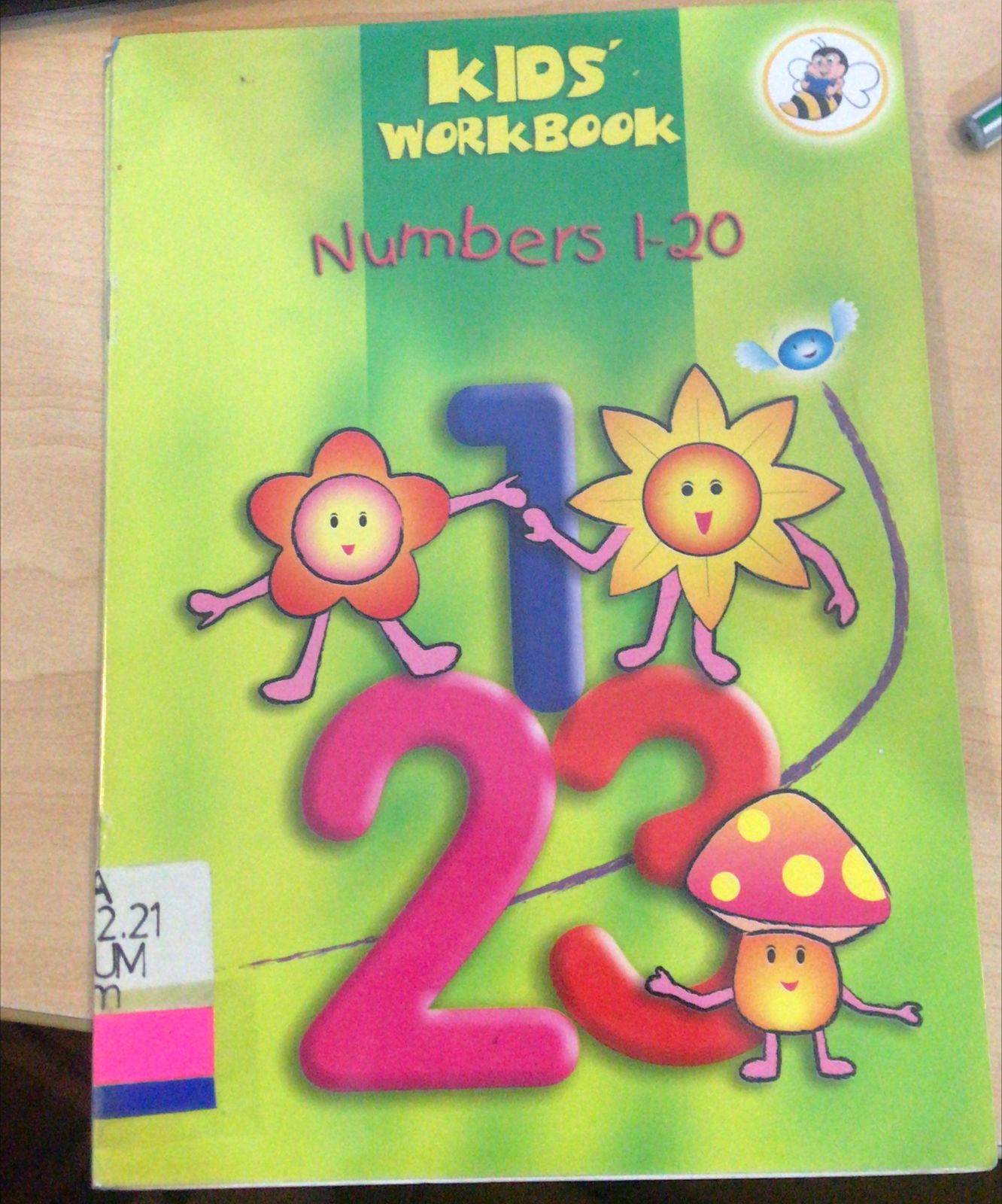 Kids Workbook : Number 1-20