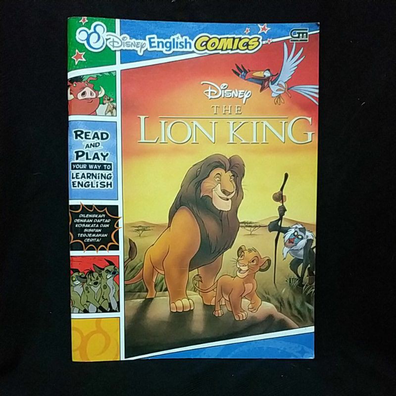 The lion king : :  Disney English Comics