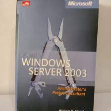 Microsoft windows server 2003 :  administrator's pocket consultant