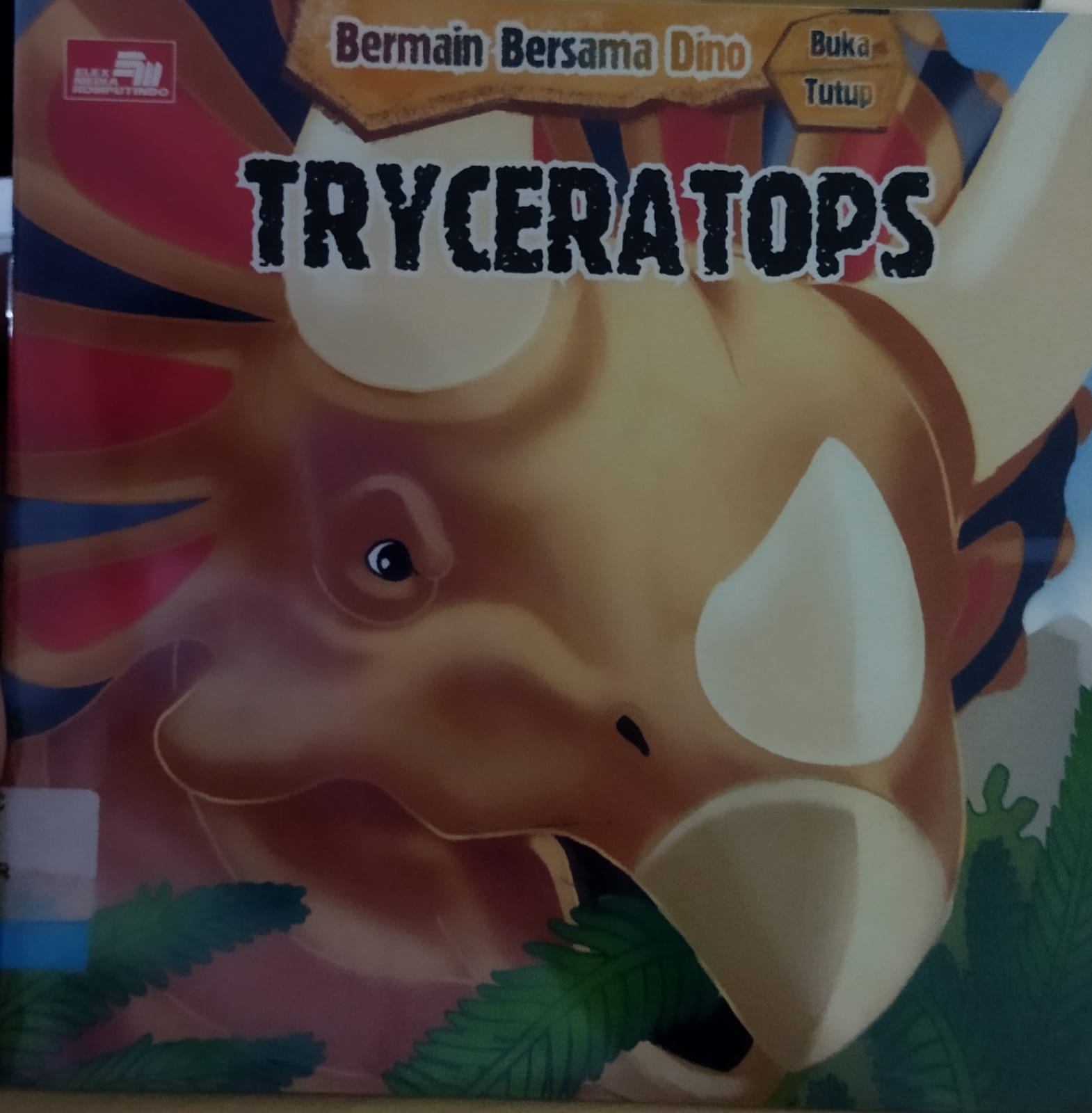 BERMAIN bersama dino tryceratops