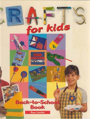 Crafts for kids :  back-to-school book