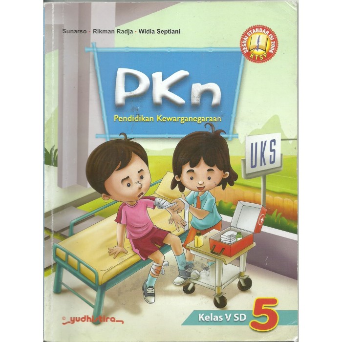 PKn :  Pendidikan kewarganegaraan 5 : kelas V SD