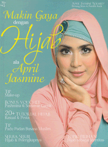 Makin gaya dengan hijab ala April Jasmine