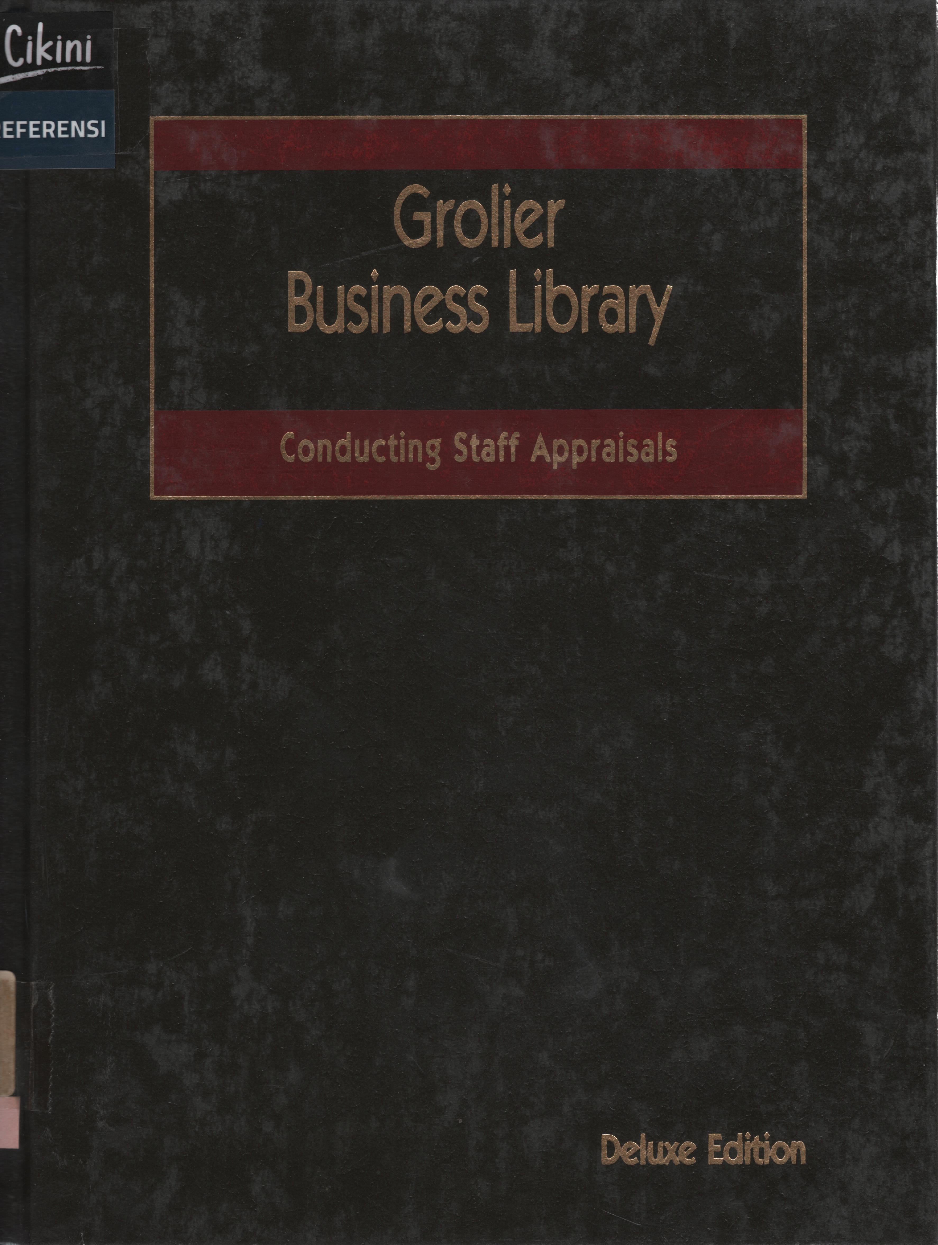 Grolier business library :  conducting staff appraisals