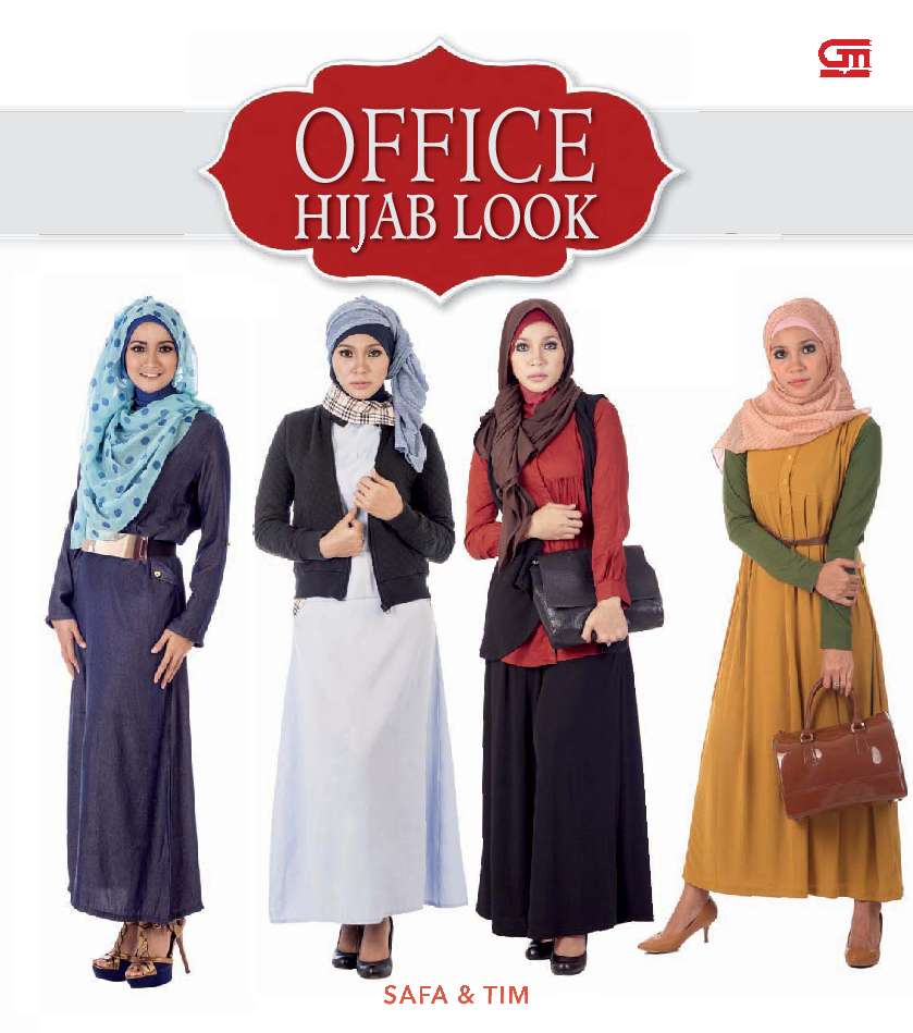 Office hijab look