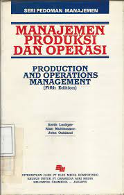 Manajemen produksi dan operasi = production and operations management