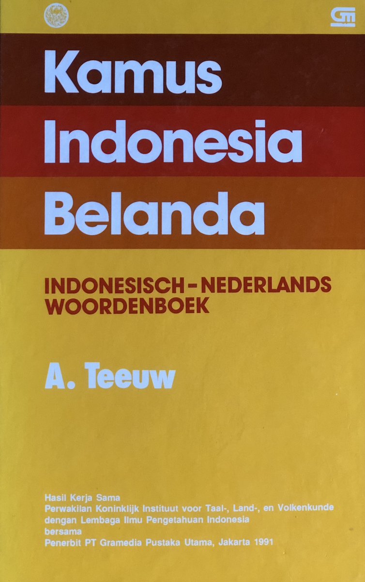Kamus Indonesia - Belanda :  Indonesisch-Nederlands Woordenboek