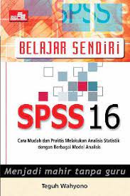Belajar sendiri SPSS 16 (statistical product and service solutions)