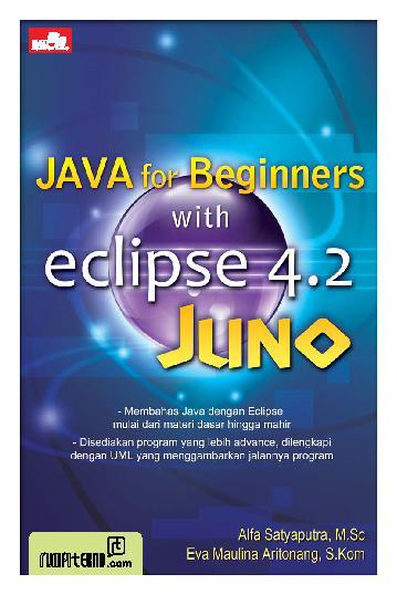 Java for beginners with Eclipse 4.2 Juno