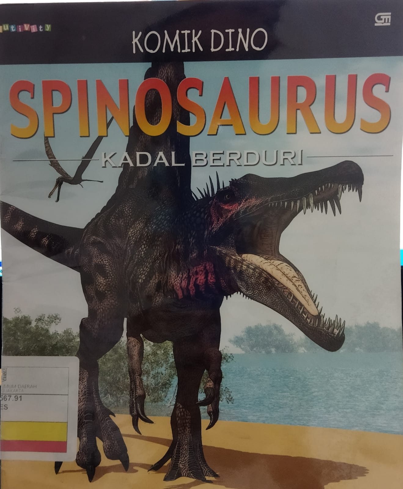 Komik dino Spinosaurus :  kadal berduri