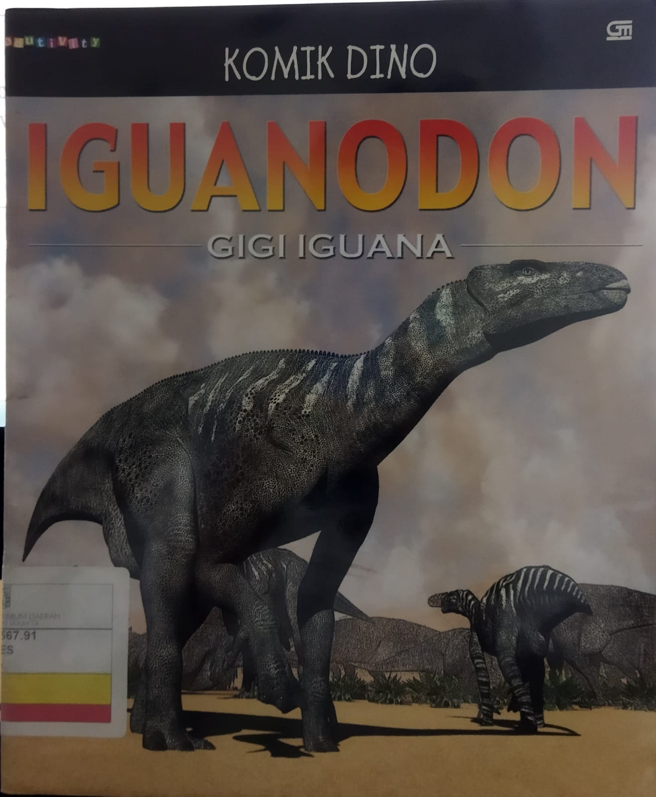 Komik dino iguanodon :  Gigi Iguana