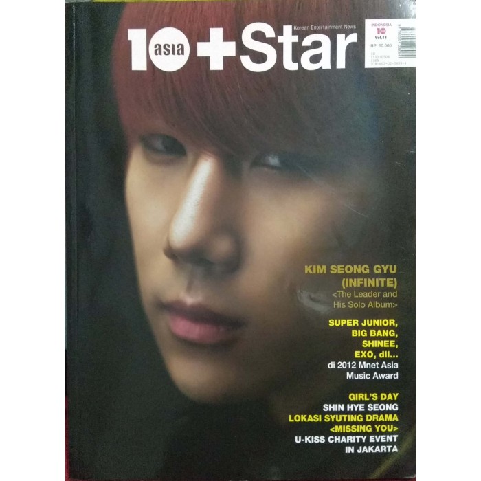 10+ Star Asia Vol 11 :  Korean Entertainment News