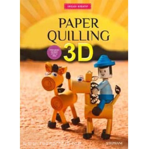 Paper quilling 3D