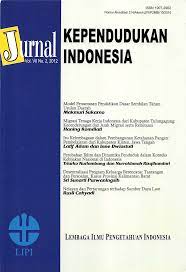 JURNAL kependudukan Indonesia vol. vii no. 1, 2012