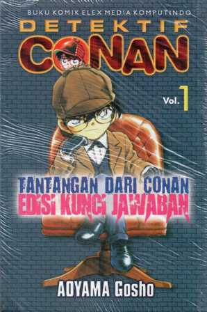 Detektif Conan vol. 1 :  Tantangan dari Conan Edisi Kunci Jawaban
