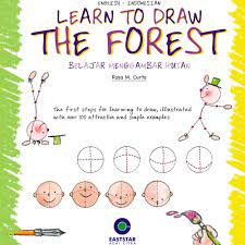 Learn to draw the forest :  belajar menggambar hutan