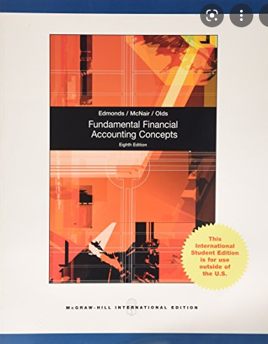 Fundamental financial accounting concepts :  eighth edition