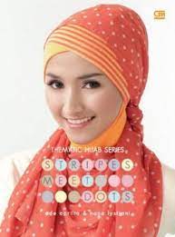 Thematic hijab series :  stripes meet dots