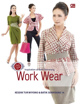Inspiration of batik Semarang :  work wear