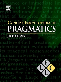 Concise encyclopedia of pragmatics