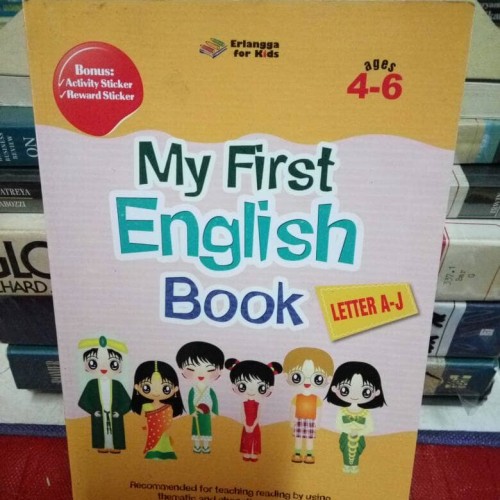 My First English book :  letter A - J