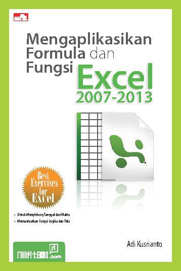 Mengaplikasikan formula dan fungsi Excel 2007-2013