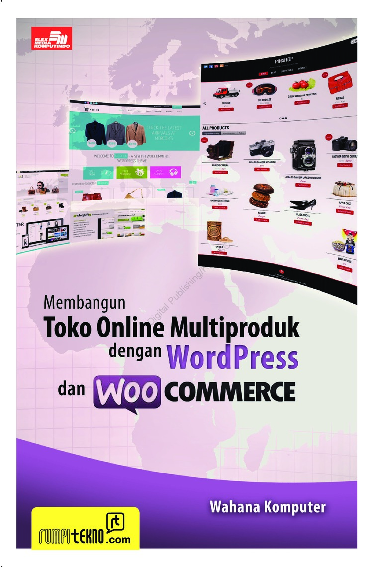 Membangun toko online multiproduk dengan Wordpress dan Woocommerce