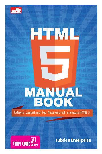 HTML 5 manual book