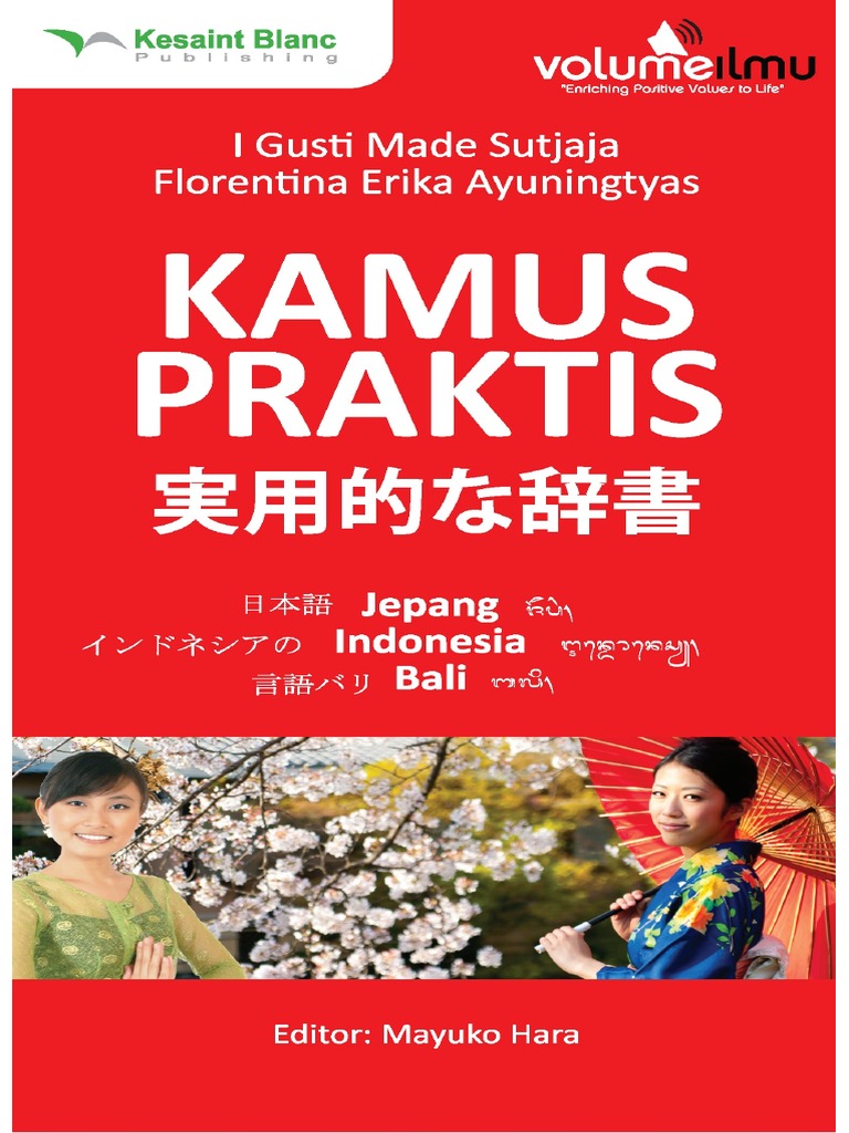 Kamus Praktis Jepang - Indonesia - Bali