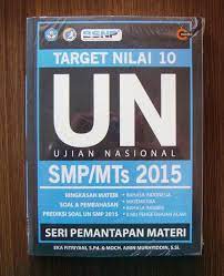 Target nilai 10 UN SMP/MTs 2015