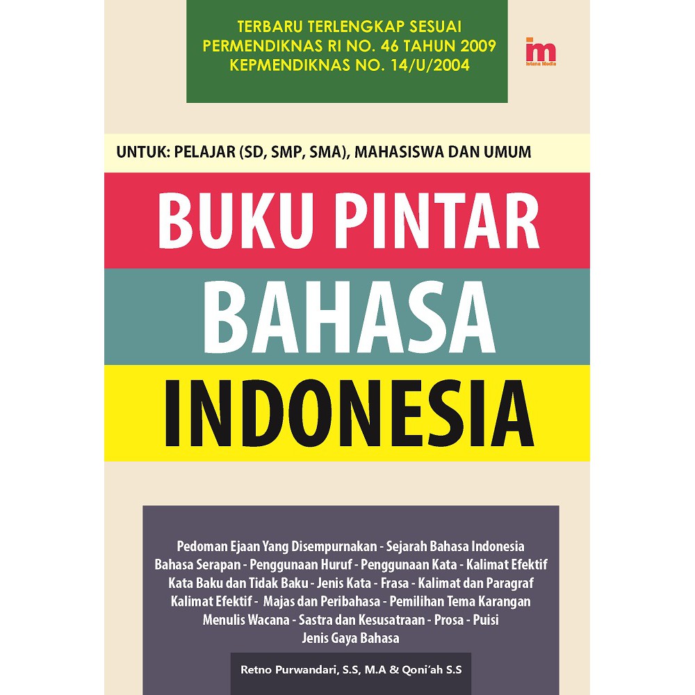 Buku pintar bahasa Indonesia