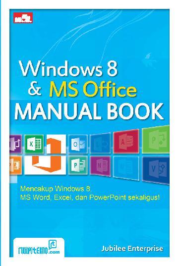 Windows 8 & Ms Office manual book