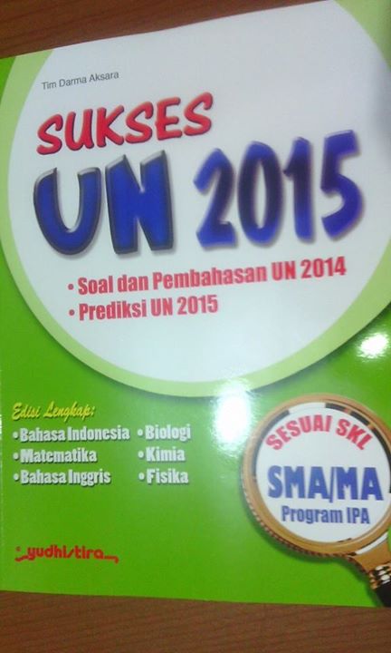 Sukses UN 2015 SMA/MA Program IPA