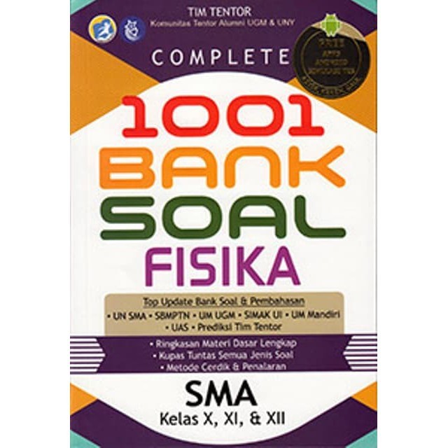 Complete 1001 bank soal fisika SMA kelas X,XI, & XII