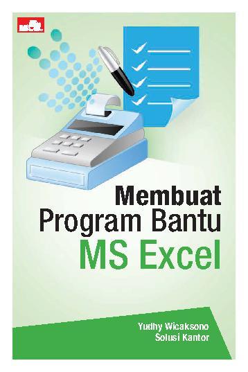 Membuat Program Bantu MS Excel