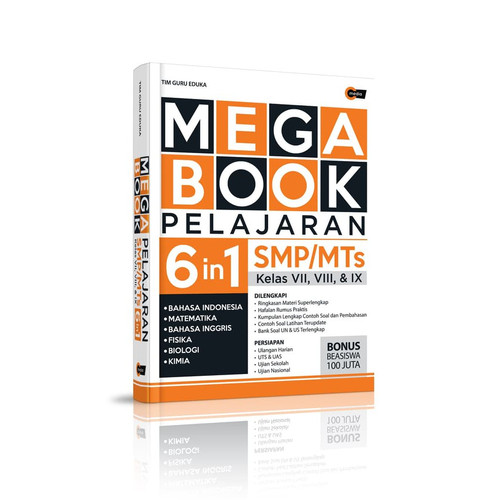 Mega Book Pelajaran SMP/MTs Kelas VII, VIII, & IX