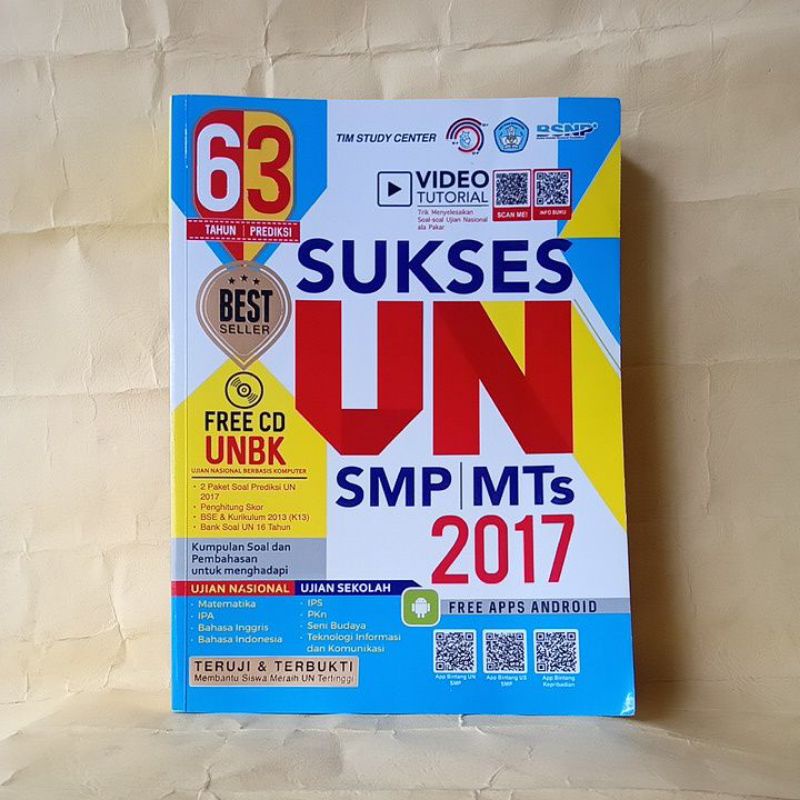 Sukses UN SMP/MTs 2017