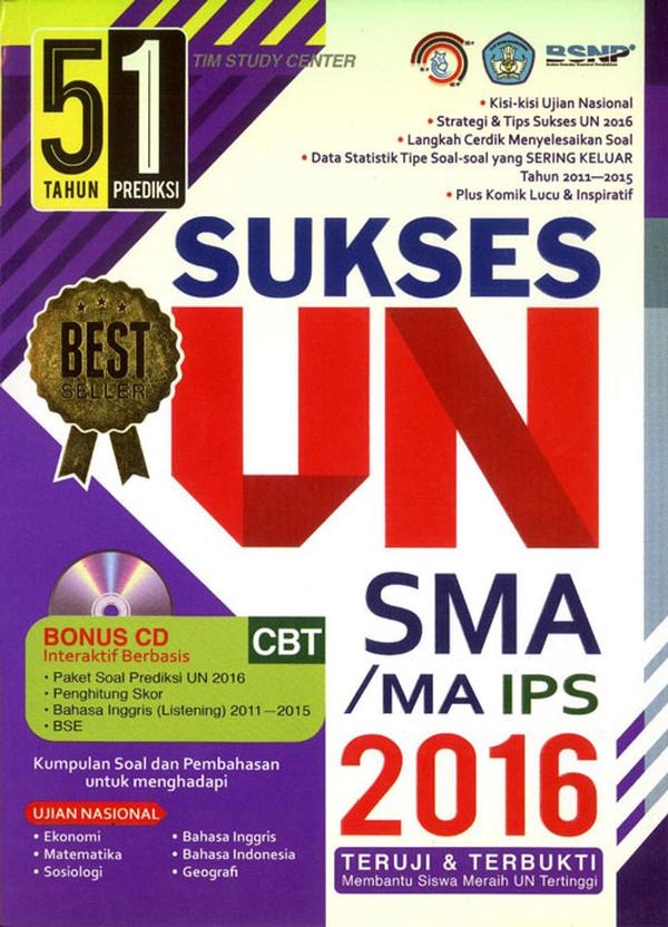 Sukses UN SMA/MA IPS 2016