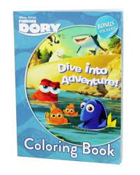 Coloring Book :  Dive Into Adventure - Finding Dory