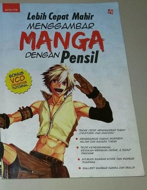 Lebih cepat mahir menggambar manga dengan pensil