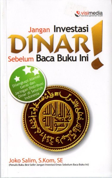 Jangan investasi dinar sebelum baca buku ini!