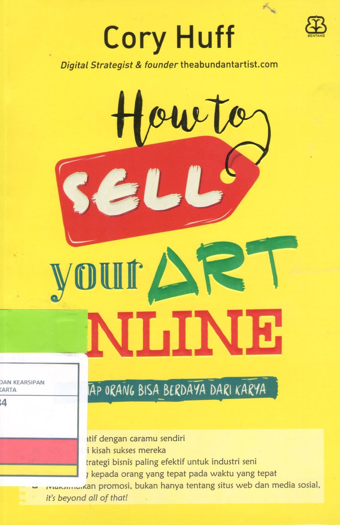 How to Sell Your Art Online :  Setiap Orang Bisa Berdaya dari Karya