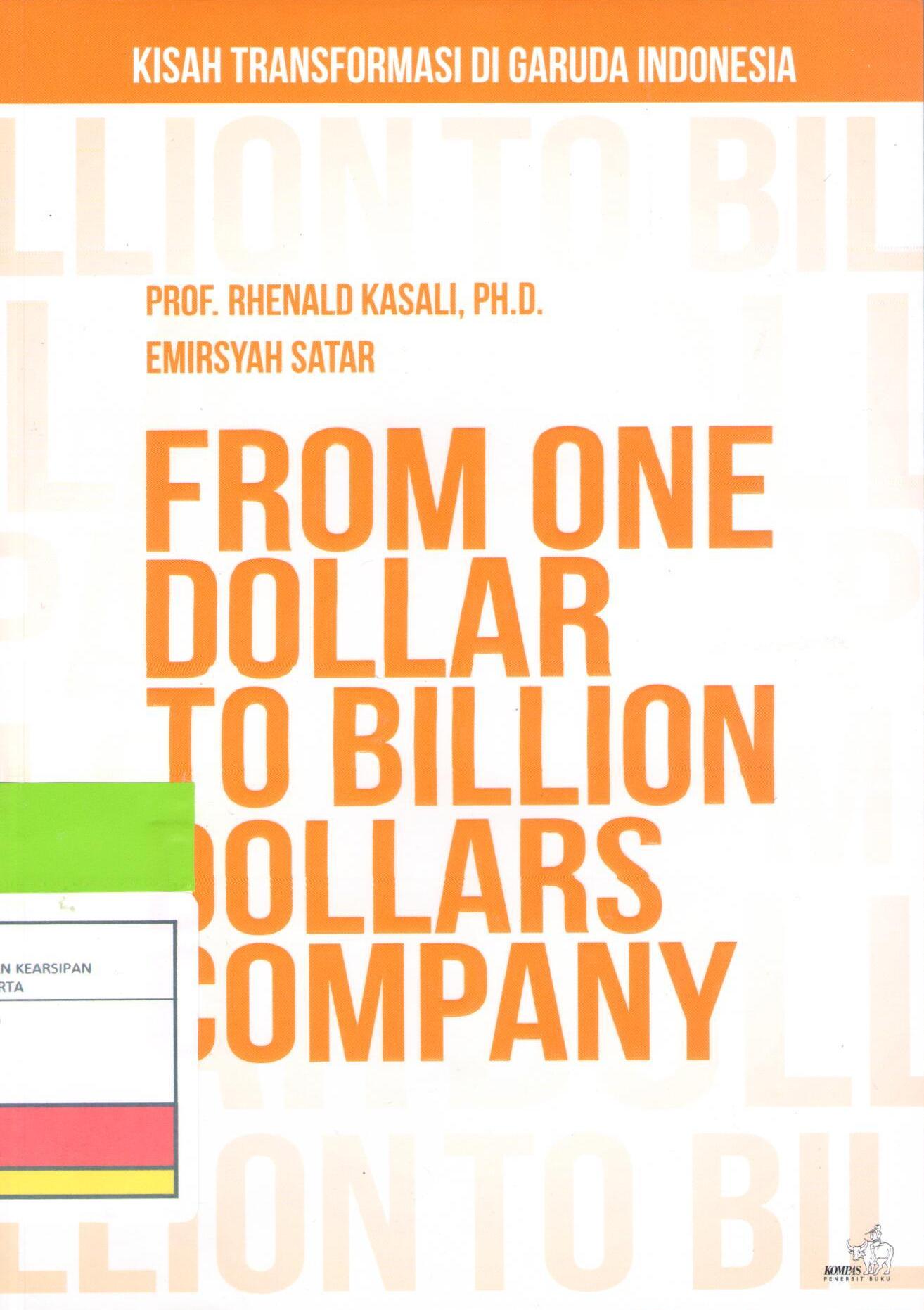 From One Dollar to Billion Dollars Company