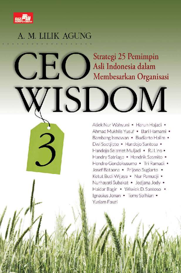 CEO Wisdom 3 :  Strategi 25 Pemimpin Asli Indonesia dalam Membesarkan Organisasi
