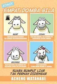 Komik empat domba gila :  Suara rumput liar tak pernah didengar