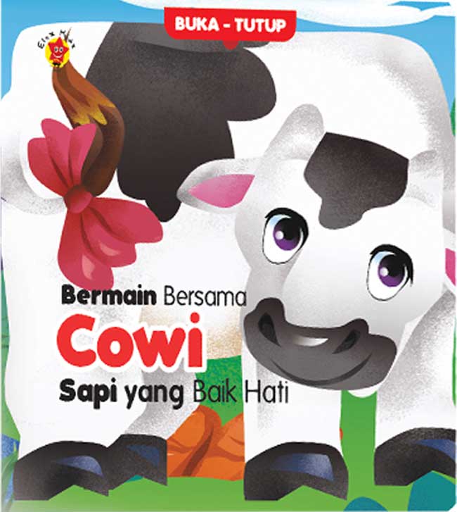 Bermain bersama Cowi sapi yang baik hati