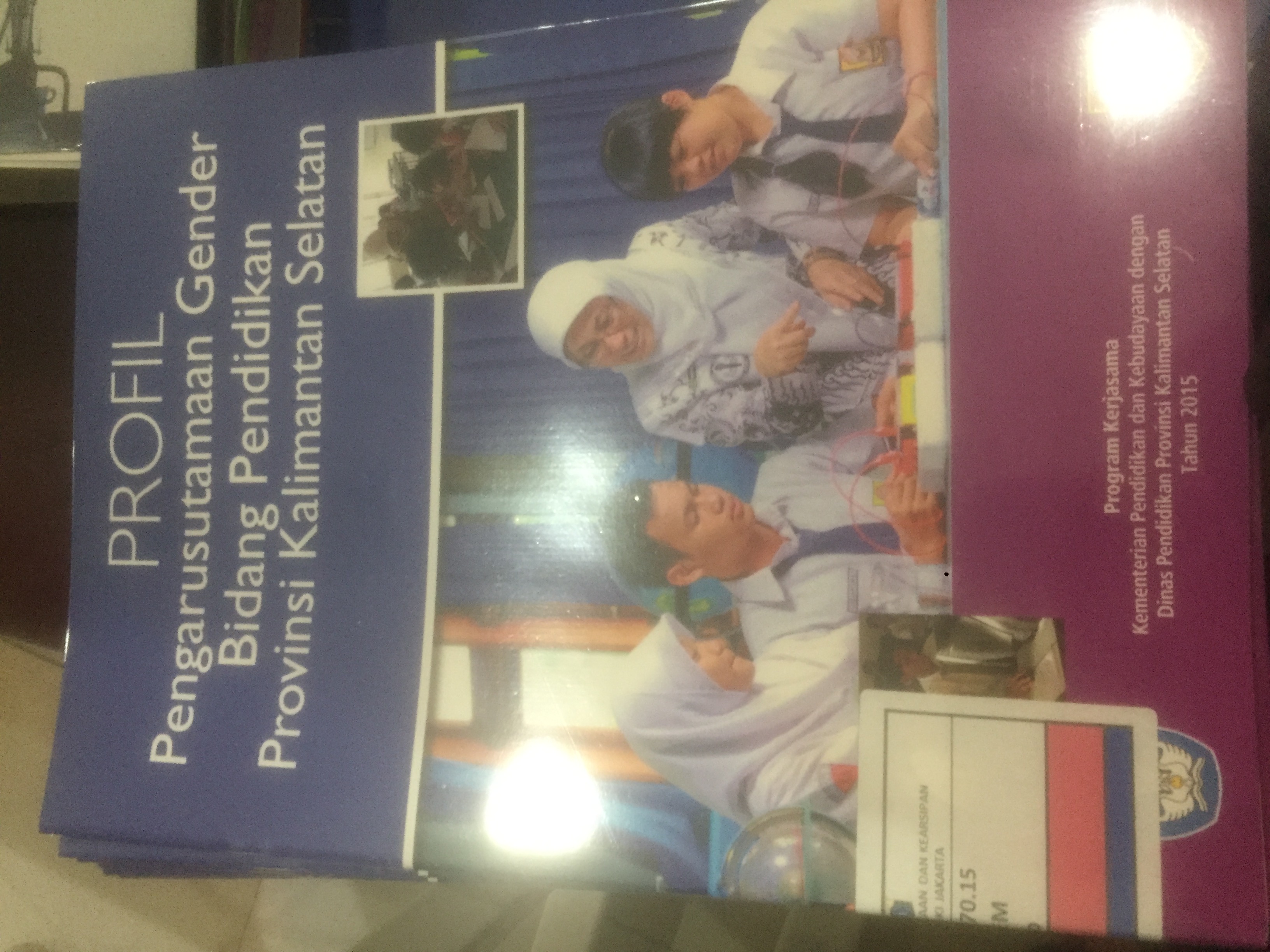 Profil Pengarusutamaan Gender Bidang Pendidikan Provinsi Kalimantan Selatan